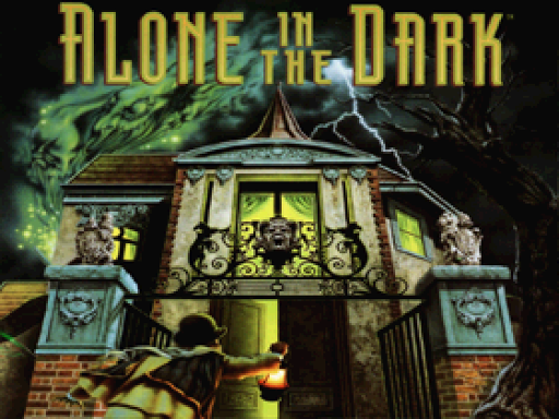 Alone in the Dark title screen for 3DO